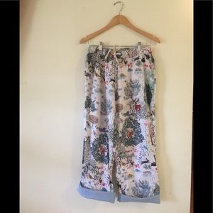 Anthropologie size M sleepwear pants. Whimsical.